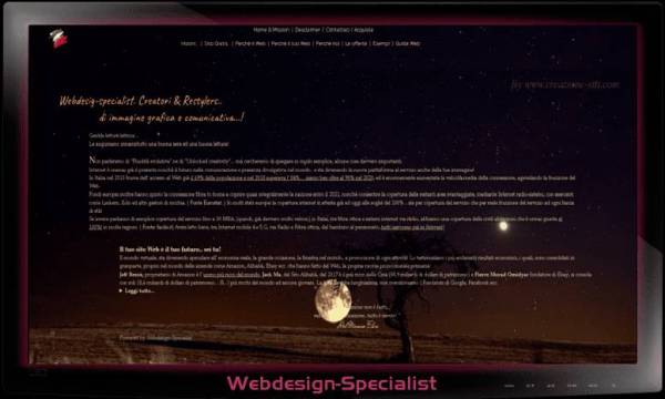 Esempio sito Web-design